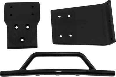 RPM Slash 4x4 Front Bumper And Skid Plate Set, Black