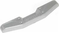 RPM T-Maxx/E-Maxx Rear Step Bumper Metallic Silver