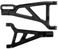 RPM Revo Front Right A-Arms, Black (2)