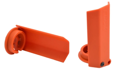 RPM X-Maxx Shock Shaft Guards, Orange (2)