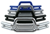 RPM Revo Front Tubular Bumper, Metallic Silver