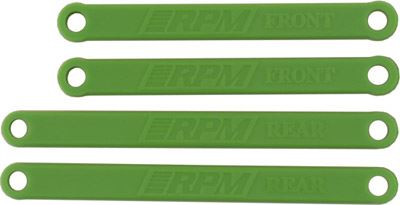 RPM Heavy Duty Camber Links For Rustler/Stampede, Green (4)