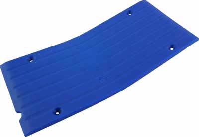 RPM Savage Center Skid Plate, Blue 
