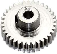 Robinson Racing Pinion Gear-34 Tooth, 48 Pitch Nickel Plated Steel