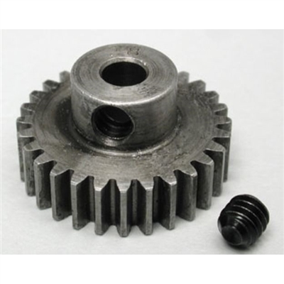 Robinson Racing Pinion Gear-28 Tooth, 48 Pitch Super Hard Absolute Steel