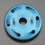 Robinson Racing Revo Vented Flywheel, Blue Aluminum