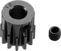 Robinson Racing Blackened 32 Pitch 12t Pinion Gear With 5mm Bore