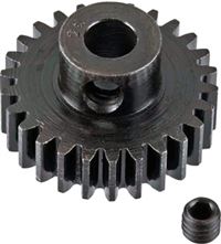 Robinson Racing Blackened 32 Pitch 26t Pinion Gear With 5mm Bore