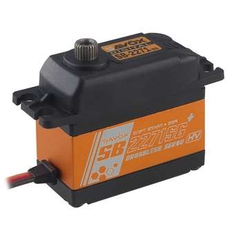 Savox Hv Digital Brushless Servo, 277 Oz/In, .065 Sec.