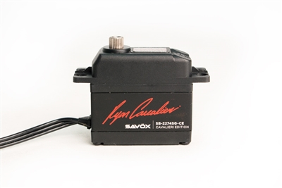 Savox Cavalieri Edition High Voltage Digital Brushless Servo, 347 Oz/In, .08 Sec.