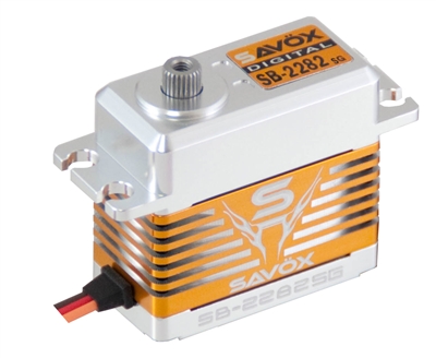 Savox High Voltage Digital Brushless Servo, 277 Oz/In, .065 Sec.