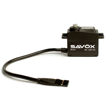 Savox Standard Coreless Digital Servo, Black Ed. 139oz/in, .07 sec