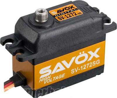 Savox Monster Torque Hv Steel Gear Servo, 416 Oz/In, .10 Sec.