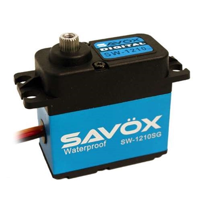 Savox Waterproof Digital Servo, 277 Oz/In, .15 Sec
