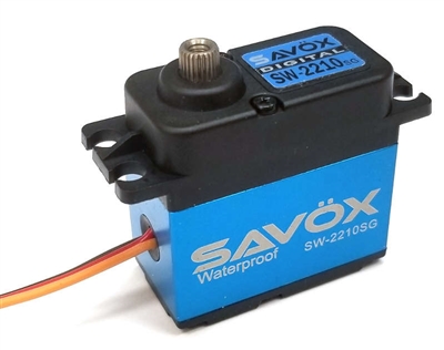 Savox Waterproof Digital Servo, 500 Oz/In, .11 Sec