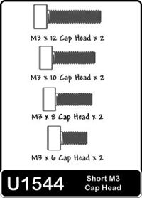 Schumacher Screws-3mm Short Cap Head