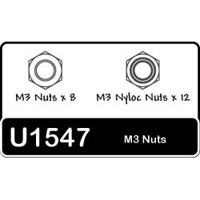 Schumacher 3mm Nuts