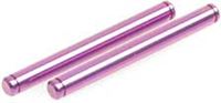 Schumacher Fusion 28 Hinge Pins, 29mm Purple Titanium (2)