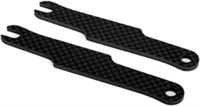 Schumacher Cat K1 Lipo Battery Straps And Pads, Graphite