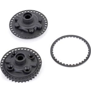 Schumacher Mi6 Gear Diff Pulley/Fence/Cover Set