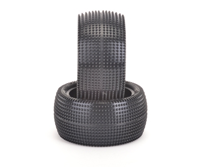 Schumacher Cactus Tires for 1/10th Buggy Rear, blue (2)