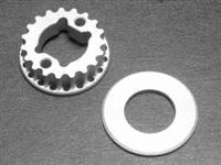 3 Racing Products Serpent 710 Pulley-19 Tooth, Aluminum