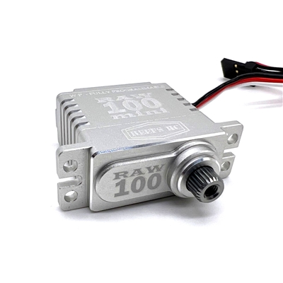 Reefs RAW 100 Mini Black High Torque, High Speed Servo  .08sec/103oz