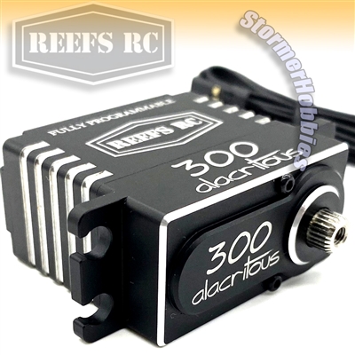 Reefs 300 Alacritous Programmable High Speed Brushless Servo .05sec/310oz