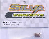 Silva Concepts 1/10 Front Springs, 11.5 Lbs. Copper (2)