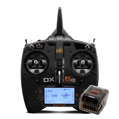 Spektrum DX6e 6-channel 2.4Ghz Radio System with AR620 Receiver