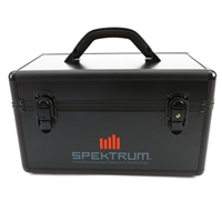 Spektrum DSMR Transmitter Case, black aluminum