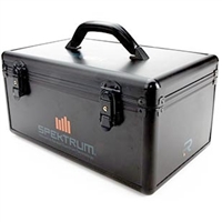 Spektrum DX6R Transmitter Case, black aluminum