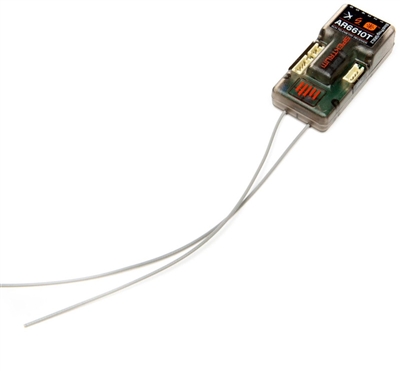 Spektrum AR6610T 6-Channel DSMX Telemetry Receiver