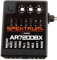 Spektrum AR7200BX 7 channel DSMX 2.4 GHz Flybarless Control System,