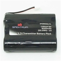Spektrum iX12/NX8 6000mAh Lipo 3.7V 1S TX Battery