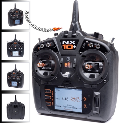 Spektrum NX10+ 20-channel DSMX Radio Transmitter only