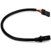 Spektrum Short Locking Insulated Servo Cable Lead, 6"