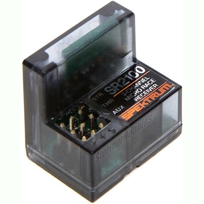 Spektrum SR2100 DSMR Micro Race Receiver; Antenna-Less