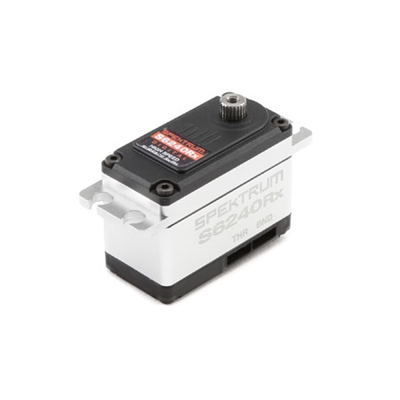 Spektrum S6240RX High Speed Digital Servo with built-in Receiver, 208 oz/in; 0.08 sec