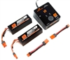 Spektrum Smart Powerstage Charger Bundle 6S (2 - 3S 5000mah Lipo batteries)