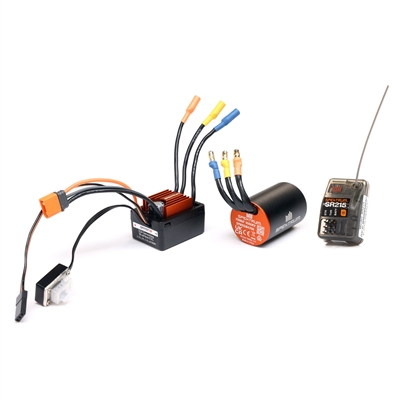 Spektrum Firma Brushless Motor / ESC / Receiver Combo, 4500Kv: Losi NASCAR
