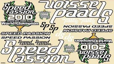 Speed Passion World Championship Decal Set