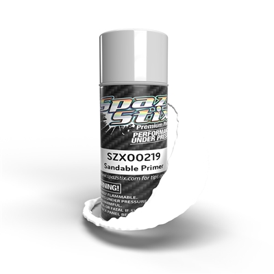 Spaztix Paints Extreme White Primer Spray Paint - 3.5 Oz.