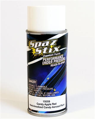 Spaztix Paints Candy Apple Red Spray Paint- 3.5 Oz.