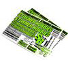 Stormer Racing Stormer Team Decals, Green (2)