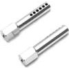 ST Racing Slash/Rustler Front Body Post Set, Silver Aluminum (2)