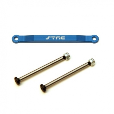ST Racing Stampede/Rustler Front Hinge Pin Brace, Blue Aluminum