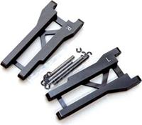 ST Racing Slash Rear A-Arms, Gunmetal Aluminum (2)