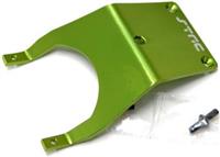 ST Racing Stampede Front Skid Plate, Green Aluminum