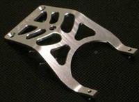 ST Racing Stampede Front Skid Plate, Silver Aluminum